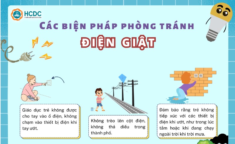 Các biện pháp phòng tránh điện giật