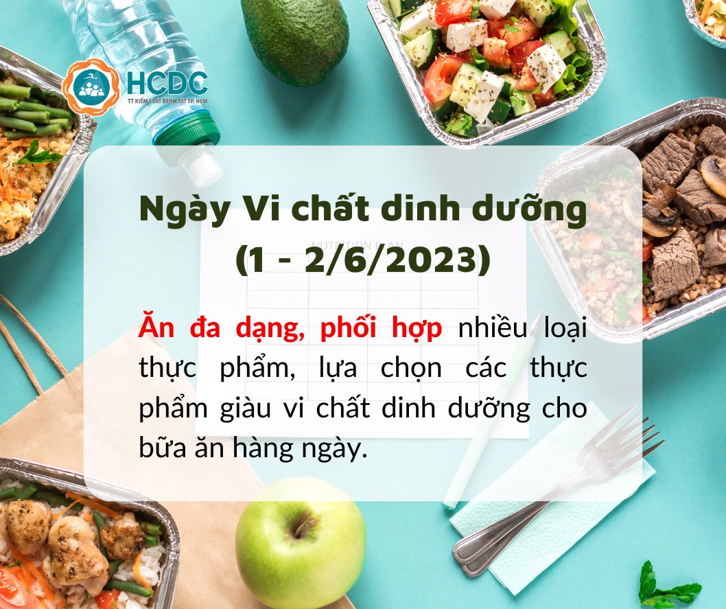 Ngày Vi chất dinh dưỡng (1 - 2/6/2023)