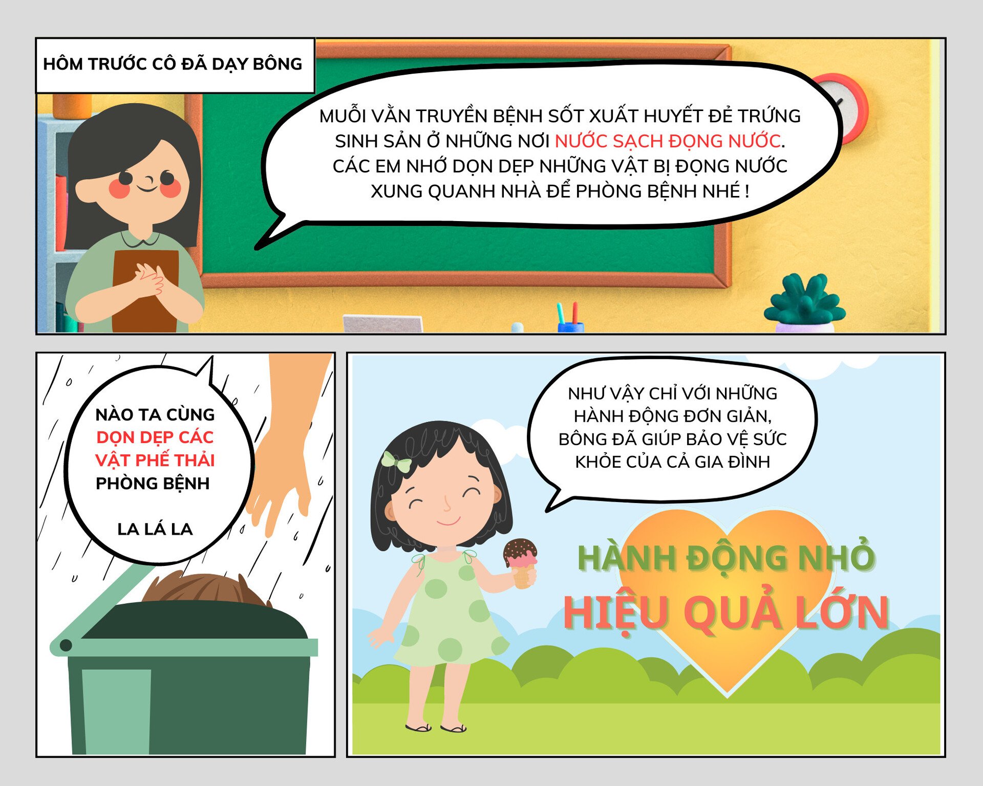 Hành động nhỏ - Hiệu quả lớn