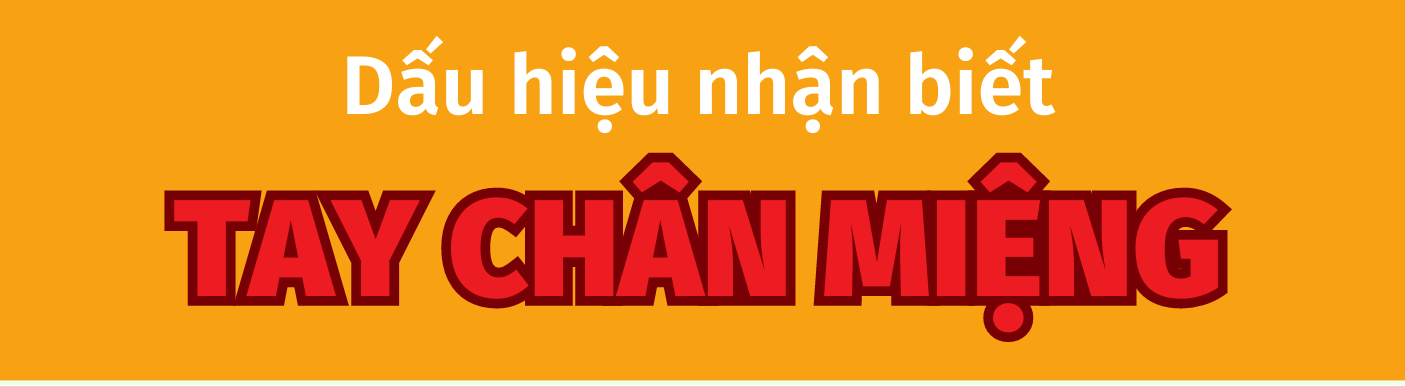 Dấu hiệu nhận biết bệnh Tay chân miệng