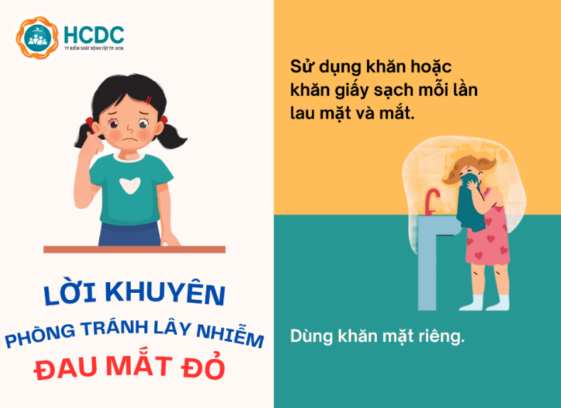 Đau mắt đỏ: Hướng dẫn chăm sóc khi mắc bệnh