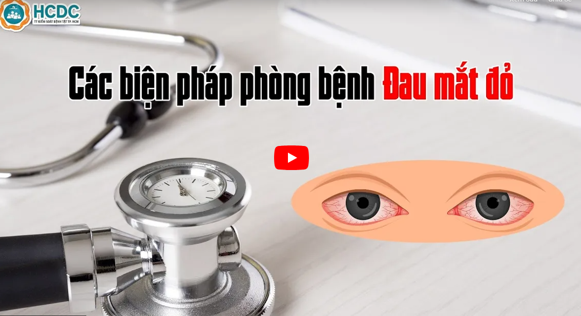 Tổng hợp video clip Đau mắt đỏ