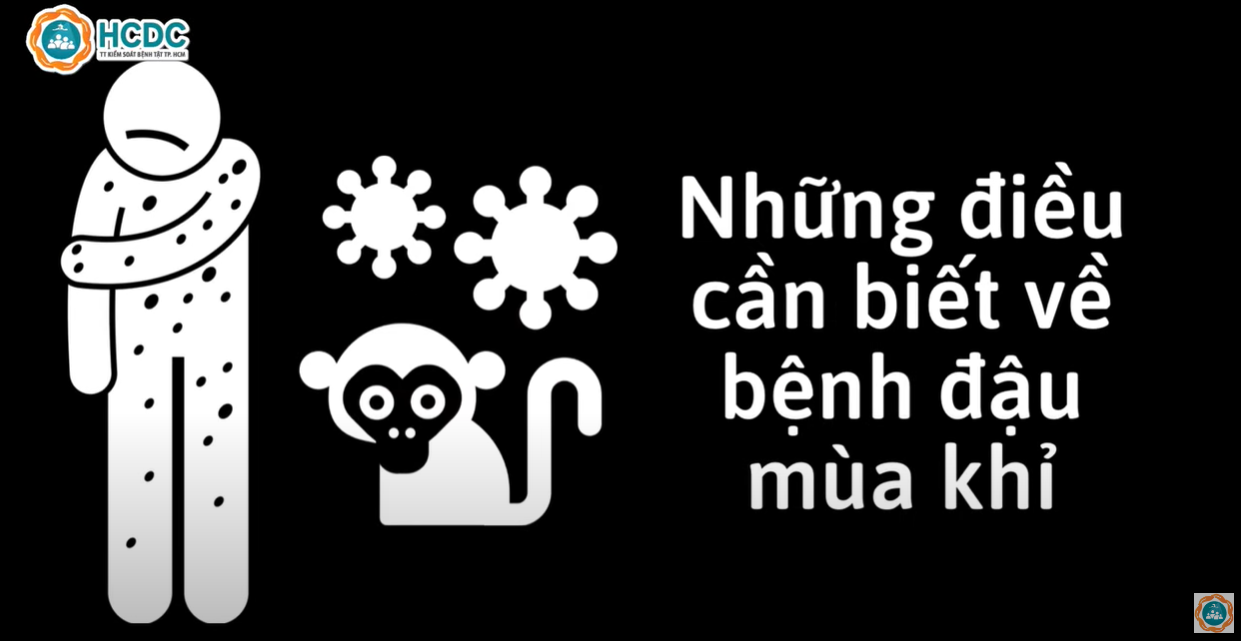 HCDC | Những điều cần biết về bệnh đậu mùa khỉ