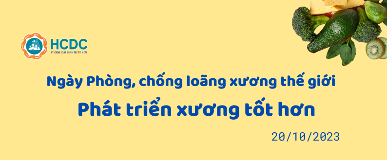 Ngày Phòng, chống loãng xương thế giới năm 2023: Phát triển xương tốt hơn