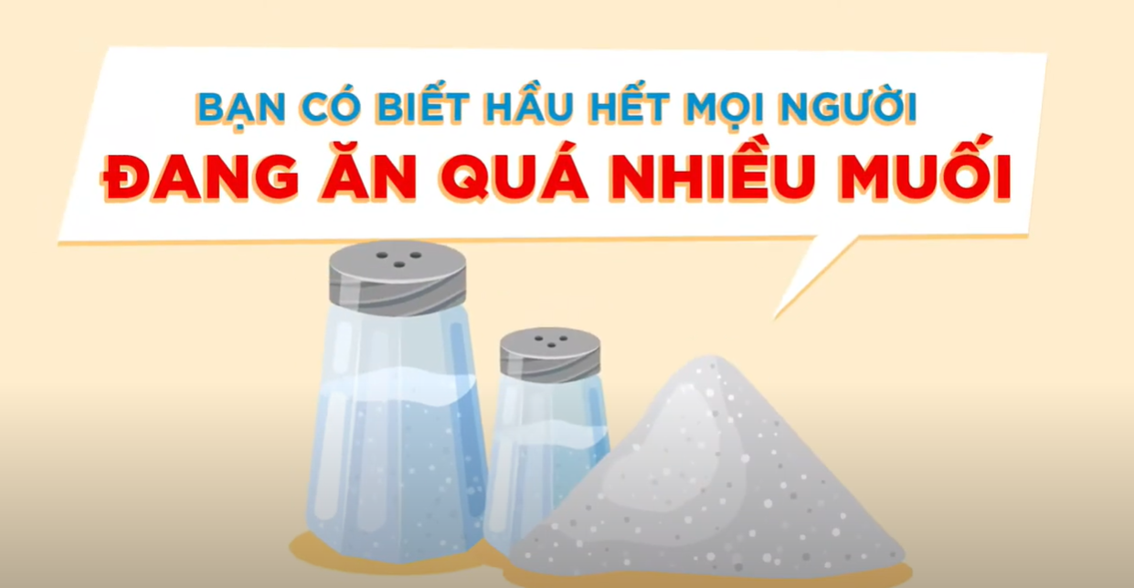Tác hại của việc ăn thừa muối
