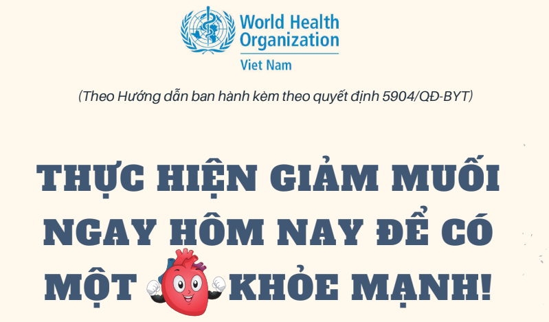 Lời khuyên giảm muối ăn