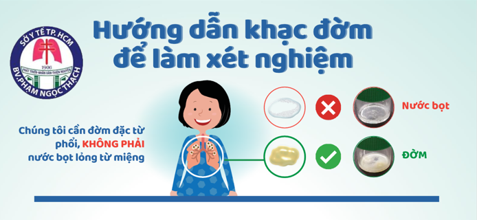 Hướng dẫn khạc đàm để làm xét nghiệm