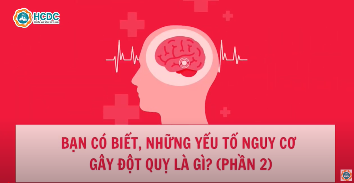 HCDC | Bạn có biết, những yếu tố nguy cơ gây đột quỵ là gì? (phần 2)