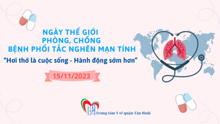 Ngày Thế giới phòng chống bệnh phổi tắc nghẽn mạn tính – World COPD Day (15/11/2023)
