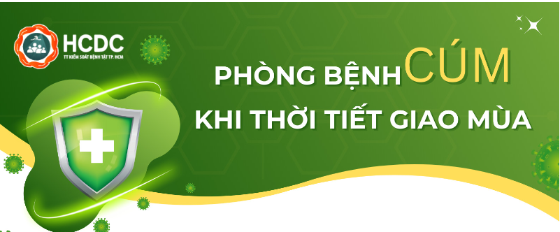 Phòng bệnh cúm khi thời tiết giao mùa