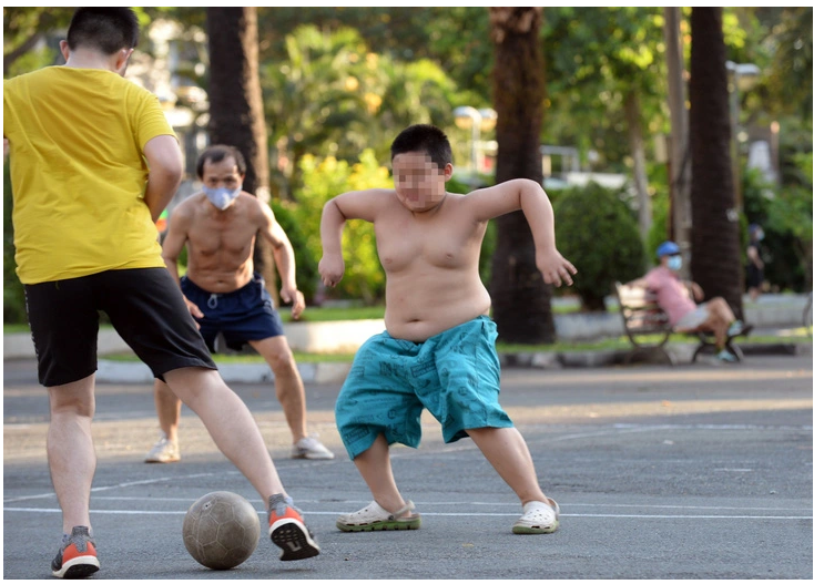 Báo động trẻ béo phì tăng ở TP.HCM