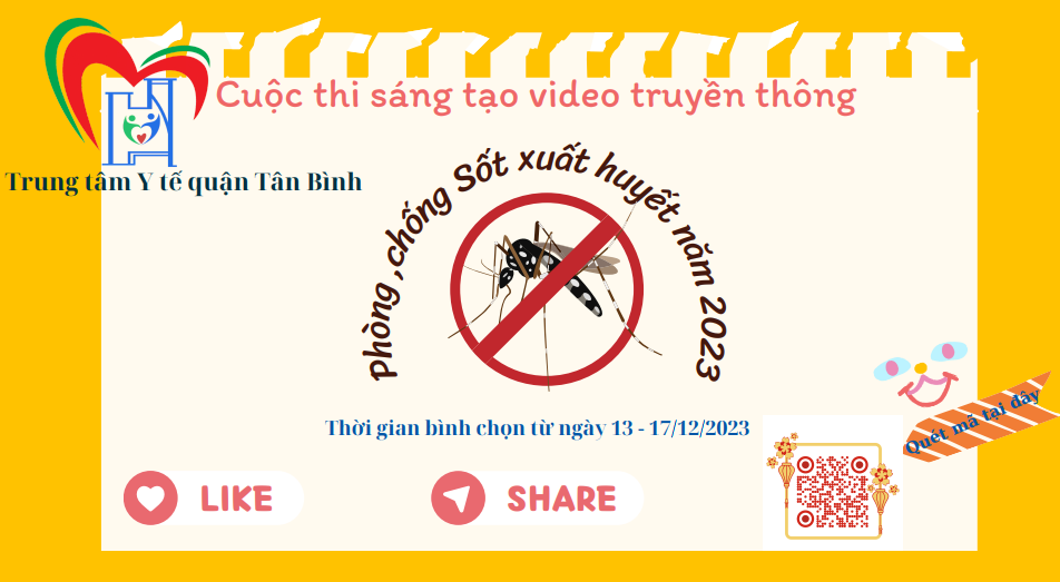 Cùng nhau bình chọn video truyền thông phòng, chống sốt xuất huyết