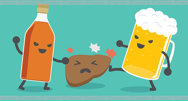 Tác hại của rượu bia đến sức khỏe con người
