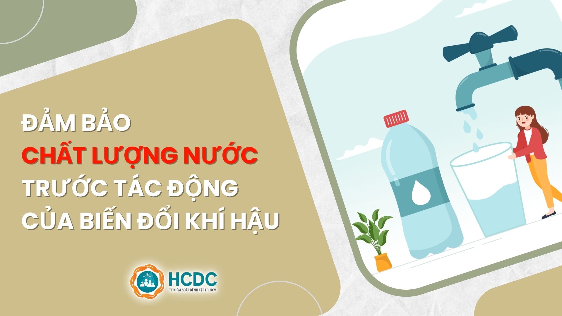 TP.HCM: Đảm bảo chất lượng nước trước tác động của biến đổi khí hậu