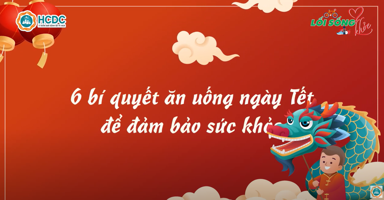 6 bí quyết ăn uống ngày Tết để đảm bảo sức khỏe