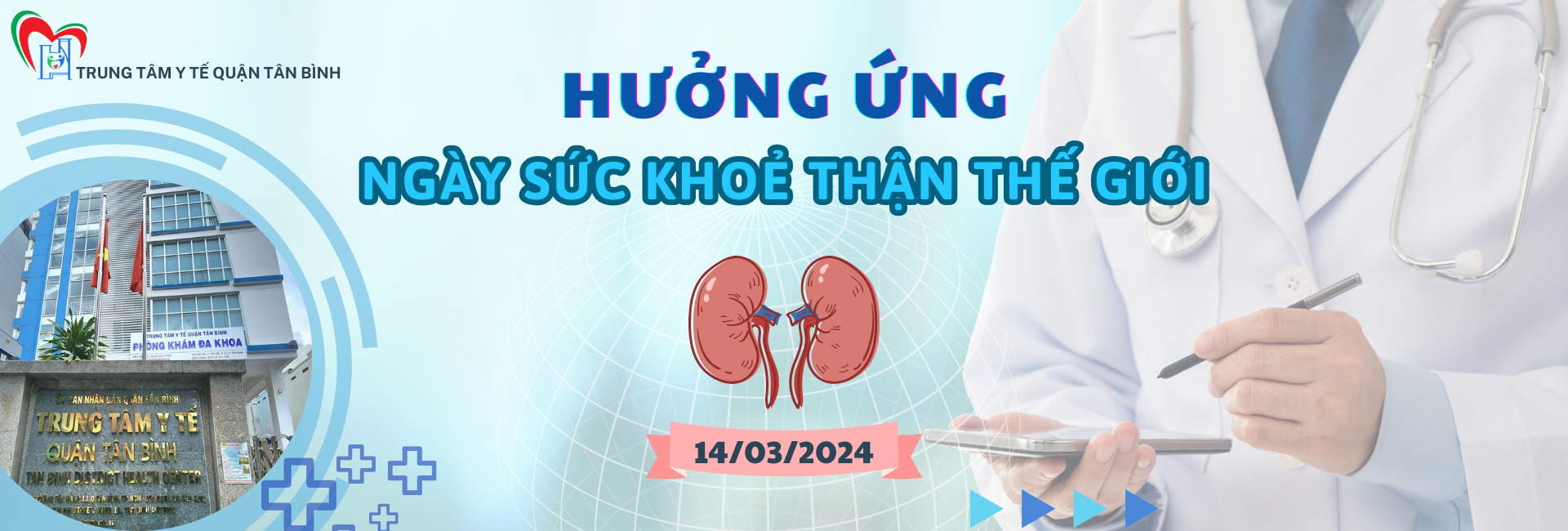 Ngày sức khỏe thận thế giới - World Kidney Day (14/03/2024)