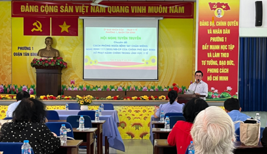 TRUYỀN THÔNG PHÒNG CHỐNG BỆNH TAY CHÂN MIỆNG, NGHỊ ĐỊNH 117/NĐ-CP QUY ĐỊNH XỬ PHẠT VI PHẠM HÀNH CHÍNH TRONG LĨNH VỰC Y TẾ