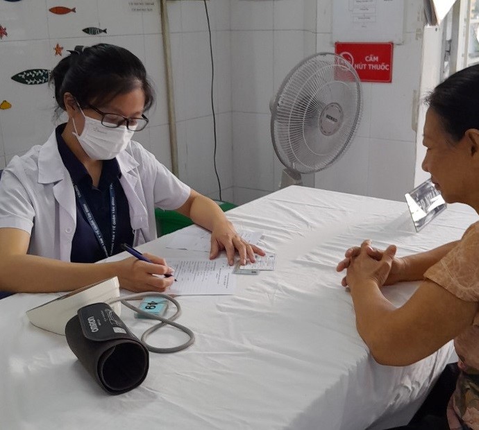 PHƯỜNG 10 TRIỂN KHAI KHÁM SỨC KHOẺ  NGƯỜI CAO TUỔI NĂM 2024