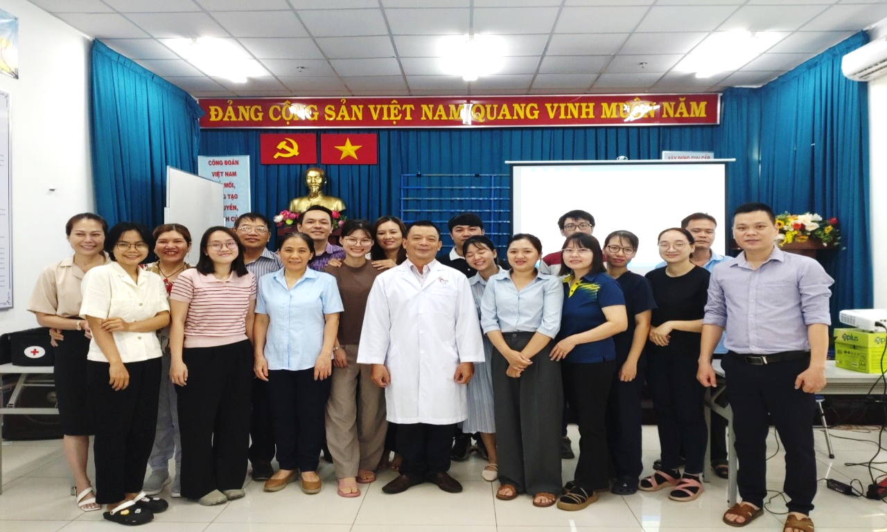 TRUNG TÂM Y TẾ QUẬN TÂN BÌNH TỔ CHỨC HUẤN LUYỆN SƠ CỨU, CẤP CỨU TẠI ĐƠN VỊ NĂM 2024