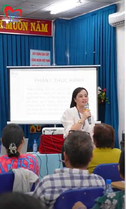 Trung tâm Y tế Tân Bình tổ chức tập huấn Cộng tác viên sức khoẻ cộng đồng