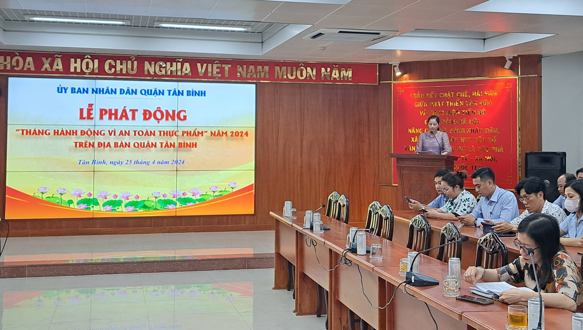 TRIỂN KHAI THÁNG HÀNH ĐỘNG  VÌ AN TOÀN THỰC PHẨM NĂM 2024