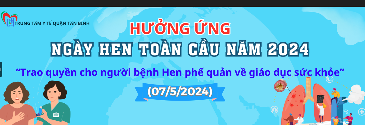 Hưởng ứng ngày Hen toàn cầu năm 2024