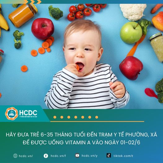 Bổ sung Vitamin A để trẻ cao lớn, khoẻ mạnh