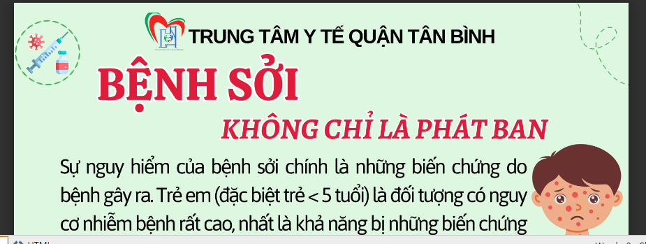 Bệnh sởi không chỉ là phát ban