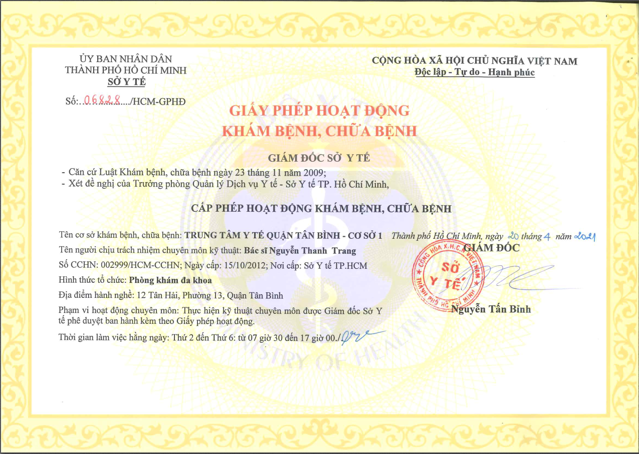 Phòng Khám đa khoa - Trung tâm Y tế